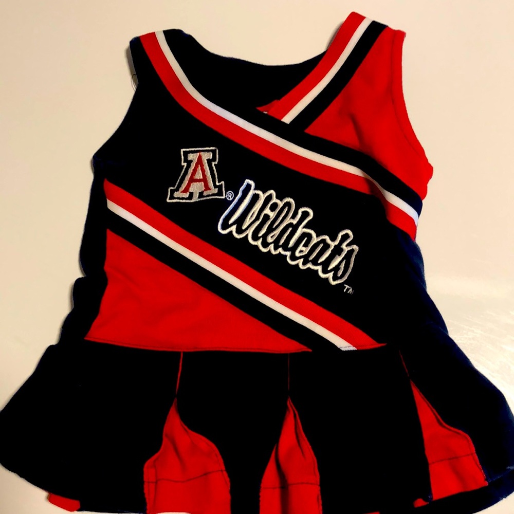 6-9 month University of Arizona cheer dress